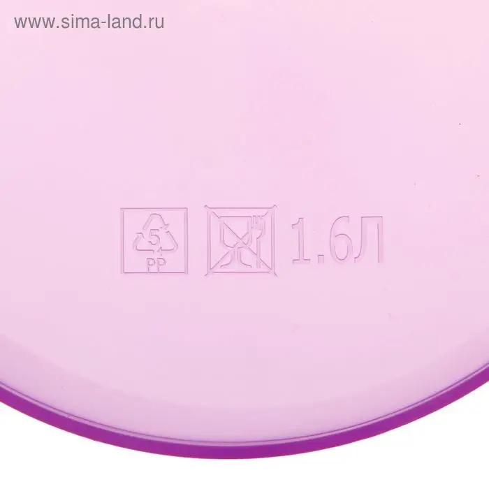 Кашпо «Цветы», 1,6 л, 14 х 14 см Кашпо «Цветы», 1,6 л, 14 х 14 см