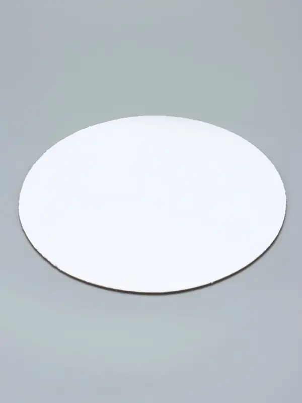 Коробка под торт 2 окна, с ручками, белая, + подложка 2.5 золото - белый, 28&times;28&times;20 см