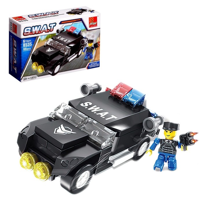 Конструктор Спецназ «Бронемобиль», 66 деталей Конструктор Спецназ «Бронемобиль», 66 деталей