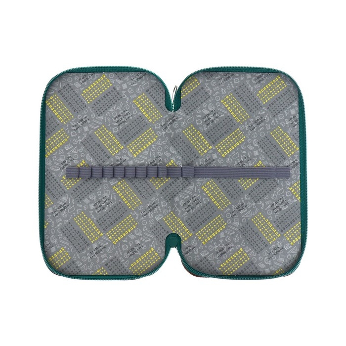 Пенал 2 секции, 125 х 205 х 40 мм, Calligrata 30П26/2 Пенал 2 секции, 125 х 205 х 40 мм, Calligrata 30П26/2 "Авокадо кедавра", в стиле Гарри Поттера, ламинированный картон