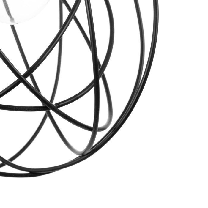 Светильник BayerLux Светильник BayerLux "Бигли" Е27 40Вт черный 18х18х20-120см