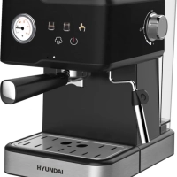 Кофеварка рожковая HEM-4204 1000Вт черный