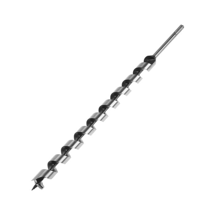 Сверло по дереву шнековое ТУНДРА, SDS-plus, 25 х 460 мм Сверло по дереву шнековое ТУНДРА, SDS-plus, 25 х 460 мм