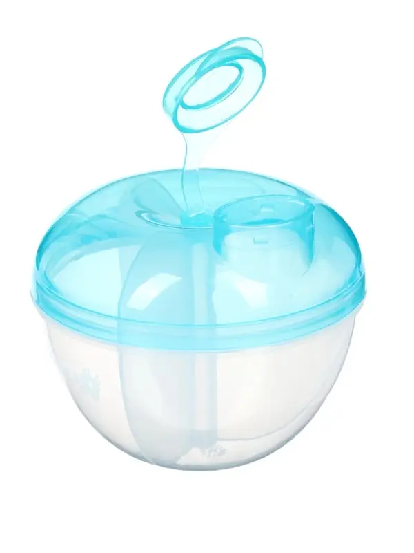 Контейнер для детского питания Крошка Я, 3 секции, ВИД 3, 180 мл., голубой