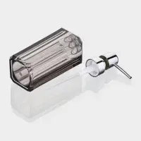 Набор для ванной &laquo;Кристалл&raquo;, 4 предмета, дозатор, 2 стакана, мыльница