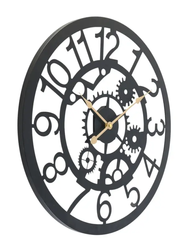 Часы настенные интерьерные &laquo;Дайс&raquo;, серия: Лофт, металл, бесшумные, плавный ход, d=60 см, от батарейки 1&times;АА