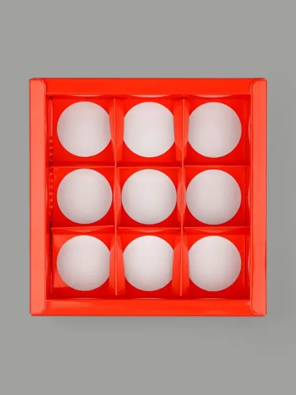 Коробка под 9 конфет со скретч-слоем &laquo;Просто люблю&raquo;, 14.5&times;14.5&times;3.5 см