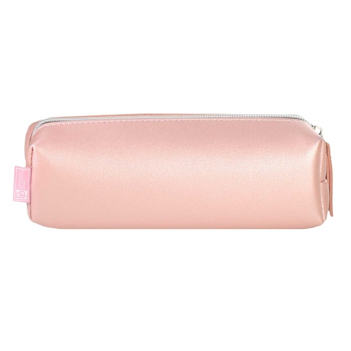 Пенал мягкий, 1 отделение, 55 х 195 х 60 мм, объёмный, искусственная кожа, с окном, нейлон, Феникс  Пенал мягкий, 1 отделение, 55 х 195 х 60 мм, объёмный, искусственная кожа, с окном, нейлон, Феникс "Звезда" розовый 61312