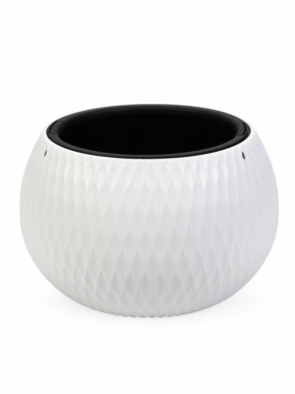 Кашпо Кашпо "Жемчужина" 4л подвесное, белый
