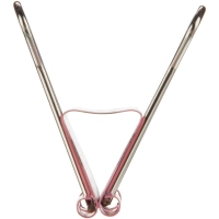 Зажимы для бумаг 51мм 12шт/уп, цветные, в карт.коробке