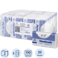 Полотенца бумажные д/дисп. Luscan Professional Z слож2сл190л20пач/уп