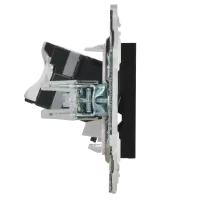 SKANDY Розетка компьютерная RJ45 кат.5E SK-K01Bl черный IEK