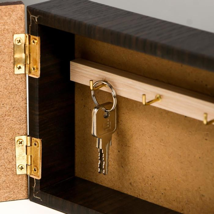 Ключница Ключница "Дерево ключи" венге 12х17 см