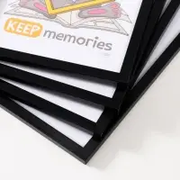 Набор фоторамок для фото 21&times;30 см Keep memories &laquo;Формат&raquo;, 4 шт., чёрный, (пластиковый экран)