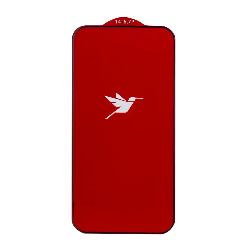 Защитное стекло для iPhone 14 Pro Max RUBYTAK HD Silk Print