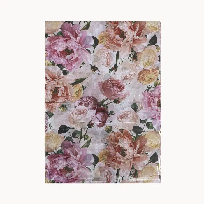 Бумага упаковочная тишью, «Райский сад», 50 см × 70 см 17 грамм