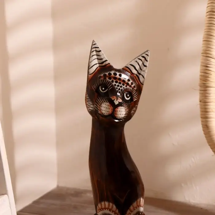 Сувенир дерево "Кошка" 50 см