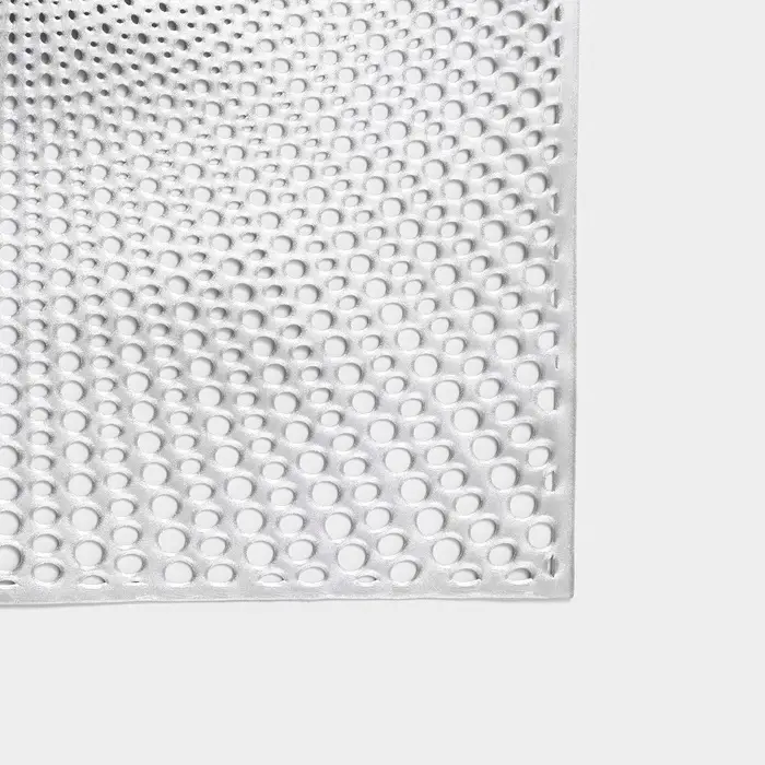 Салфетки сервировочные на стол Доляна &laquo;Ультра&raquo;, 45&times;30 см, 4 шт., серебряные