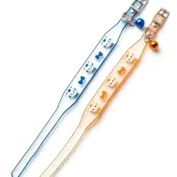 Набор ошейников для кошек &laquo;Котя&raquo;, 30&times;1 см, оранжевый, синий