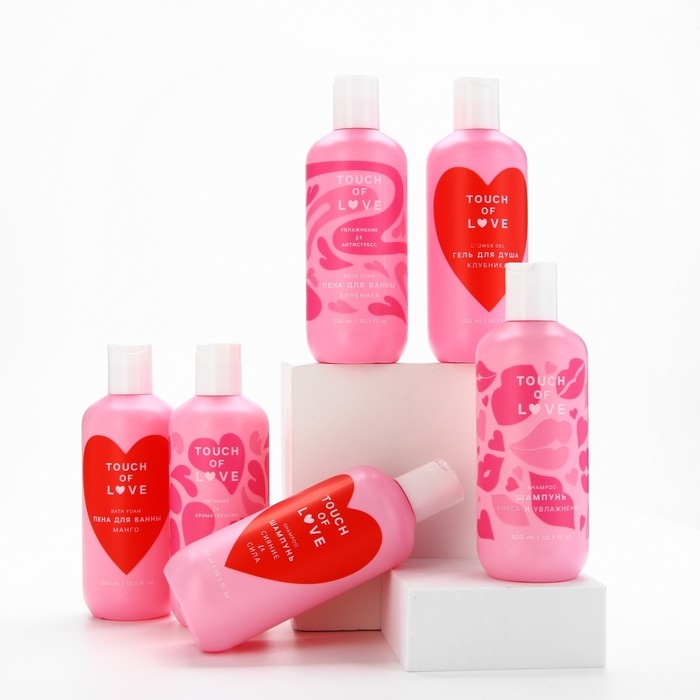 Шампунь для волос Just love, 300 мл, аромат свежести, ЧИСТОЕ СЧАСТЬЕ