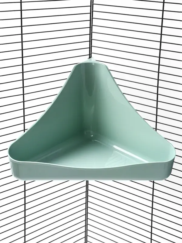 Туалет угловой для грызунов 33 х 19 х 18 см, микс цветов Туалет угловой для грызунов 33 х 19 х 18 см, микс цветов