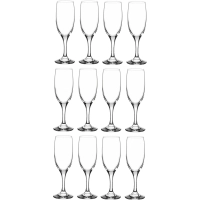 Бокал - флюте Бистро&nbsp;190&nbsp;мл.&nbsp;d=54&nbsp;мм.&nbsp;h=190&nbsp;мм.&nbsp;12шт/уп