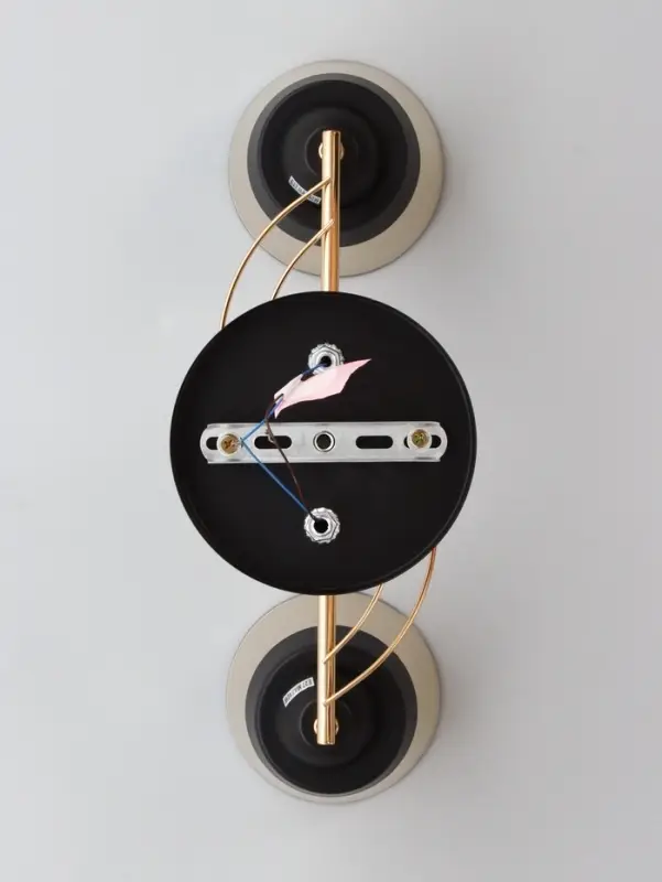 Люстра потолочная BayerLux &laquo;Кансе&raquo;, 2хЕ27, 40 Вт, черно-золотой, 41&times;15&times;23 см