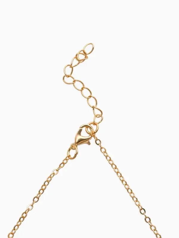 Бусы детские "Выбражулька" бисер, альпака, 41 см, белые в золоте