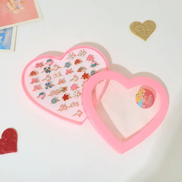 Кольцо детское «Выбражулька» лето, форма МИКС, цвет МИКС, безразмерное Кольцо детское «Выбражулька» лето, форма МИКС, цвет МИКС, безразмерное