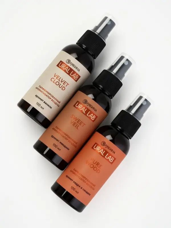 Подарочный набор парфюмированных спреев для дома Spa Collection, 3&times;100 мл, Ural Lab