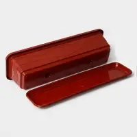 Ящик балконный для цветов Plast-Avenue, 60 см, пластик, терракотовый