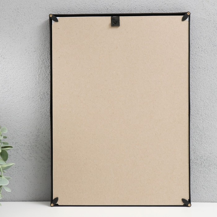 Фоторамка пластик 21х30 см 4 серия, чёрный Фоторамка пластик 21х30 см 4 серия, чёрный