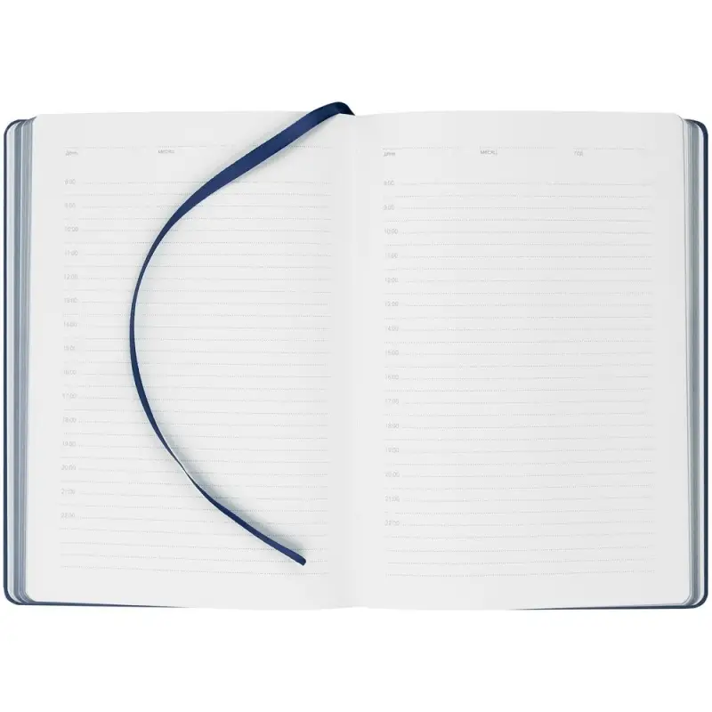 Ежедневник New Factor Metal, темно-синий Ежедневник New Factor Metal, темно-синий