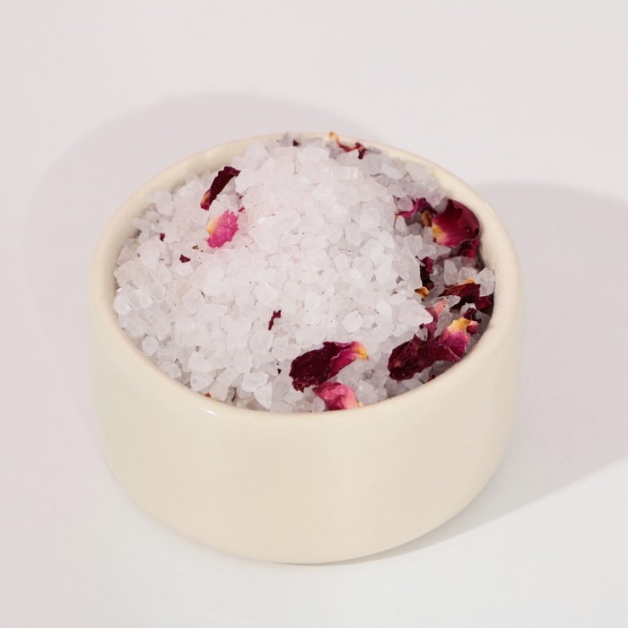 Соль для ванны  Соль для ванны "8 марта", с лепестками розы, 150г