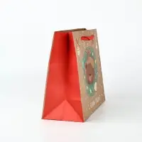 Набор новогодних пакетов &laquo;Новогодний праздник&raquo;, 5 шт., 23&times;27&times;11.5 см