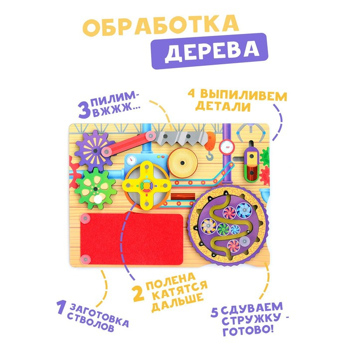 Бизиборд «Мастерская» Бизиборд «Мастерская»