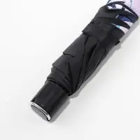 Зонт механический &laquo;Воздушные цветы&raquo;, эпонж, 4 сложения, 8 спиц, R=48/55 см, d=96 см, МИКС