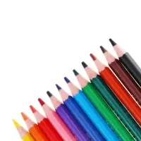 Карандаши цветные 12 цветов, детские, утолщённые, трёхгранные, BIC Kids Evolution Triangle, пластиковые, премиум, картонная упаковка