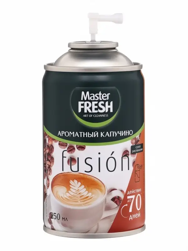 Освежитель воздуха Master FRESH, сменный баллон Ароматный капучино 250 мл