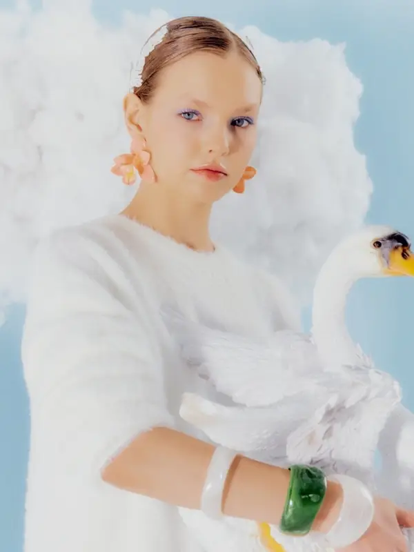 Браслет манжета &laquo;Тренд&raquo;, d=7.5 см, широкий, акрил, зелёный