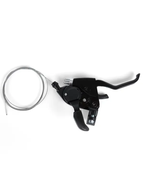 Шифтер Dream Bike, с тормозной ручкой, левый, 3 скорости