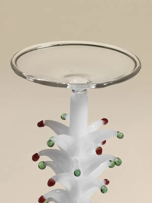 Бокал для вина Бокал для вина "Елочный", розовый 8х20,5 см