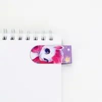 Магнитная закладка и блок бумаг 30 л "Пони" Магнитная закладка и блок бумаг 30 л "Пони"