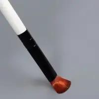 Набор кистей для макияжа SMOKY, 3 шт., 13(&plusmn;1) см, белый, чёрный