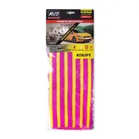 06 Салфетка микрофибра 2-х цветная салфетка высокой плотности AVS MF-6104 (35х40см)(1шт)