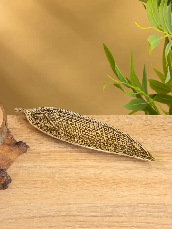 Подставка под благовония  Подставка под благовония "Лодочка" алюминий 23,5х6 см