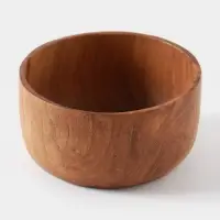 Миска, 10&times;10&times;5 см, тиковое дерево