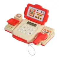 ZABIAKA Игровой набор "Касса-калькулятор" с аксессуарами, свет, звук