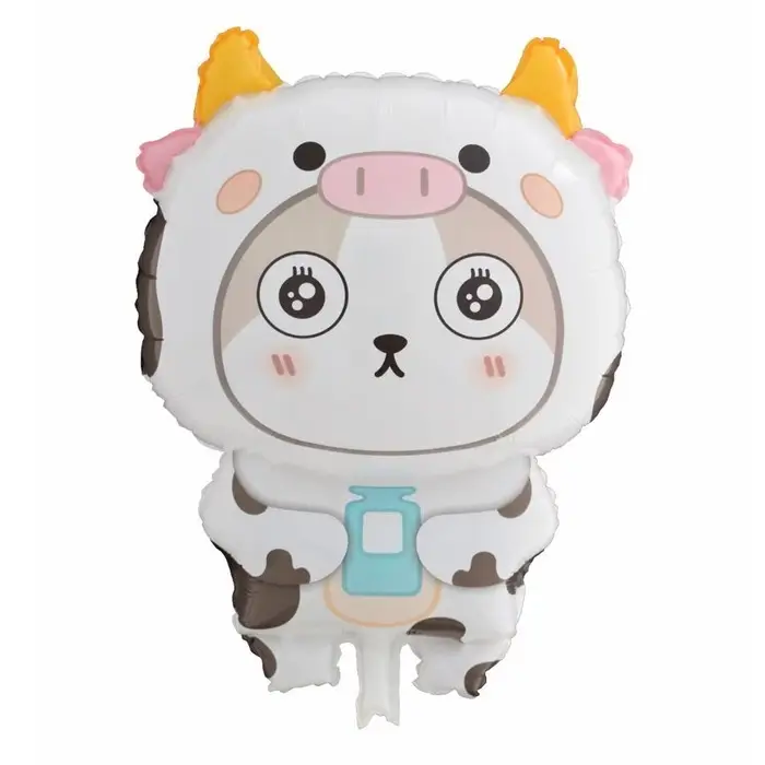 Воздушный шар фольгированный 28 Воздушный шар фольгированный 28" «Кошка в костюме коровы», фигура