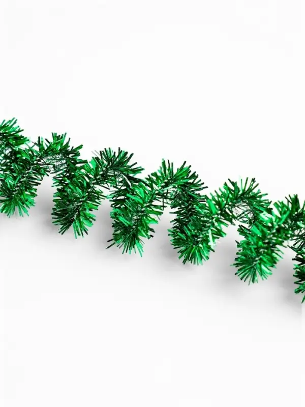 Синельная проволока &laquo;Блеск&raquo;, набор 50 шт., зелёная, 30 см